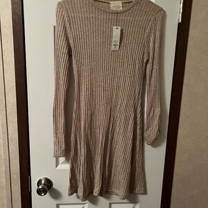 Beige Long Sleeve shirt